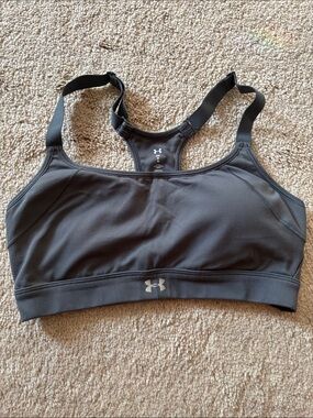 Under Armour Women’s Grey Sports Bra - Medium Support